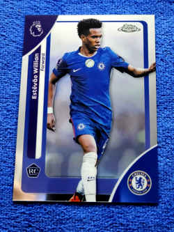 Estevao Willian 2025-26 Topps Chrome Premier League Rookie RC #68 CENTERED CLEAN - Image 2