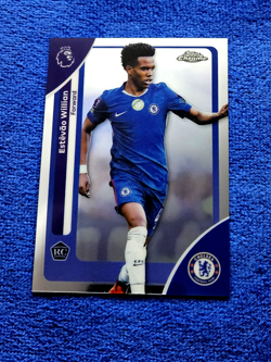 Estevao Willian 2025-26 Topps Chrome Premier League Rookie RC #68 CENTERED CLEAN - Image 3
