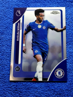 Estevao Willian 2025-26 Topps Chrome Premier League Rookie RC #68 CENTERED CLEAN - Image 4