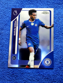 Estevao Willian 2025-26 Topps Chrome Premier League Rookie RC #68 CENTERED CLEAN - Image 5