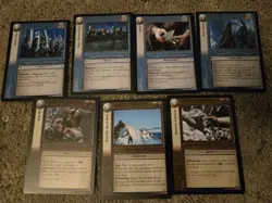 Lord Of The Rings Tcg Fellowship Rare Card Lot - Image 3