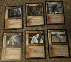 Lord Of The Rings Tcg Fellowship Rare Card Lot - Image 5
