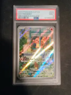 Charmander 044 Sv: Scarlet & Violet Promo Cards Holo PSA 9 - Image 1