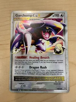 Pokemon Garchomp C LV.X Holo Card 145/147 Supreme Victors - Image 1