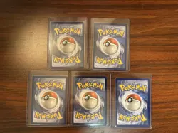 Pokemon 5 card Eeveelution with Eevee, Jolteon, Flareon & Vaporeon | NM | S&S 😎 - Image 2