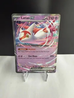 Pokemon TCG Latias EX Surging Sparks Scarlet & Violet Double Rare Card 76/191 NM - Image 1