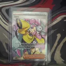 Pokemon TCG Iono Scarlet & Violet Paldea Evolved Holo Ultra Rare Card 254/193 - Image 1