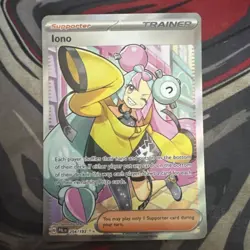 Pokemon TCG Iono Scarlet & Violet Paldea Evolved Holo Ultra Rare Card 254/193 - Image 3