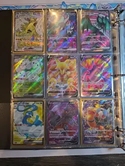 180 Pokemon Card Lot V VMAX EX SR Full Art Holo Rare Charizard Binder Collection - Image 1