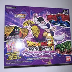 DRAGONBALL SUPER BOOSTER BOX SEALED CARD GAME FIGHTER’S AMBITION CON 24 PACK - Image 3