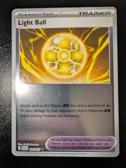 Light Ball 191/217 Uncommon ME: Ascended Heroes Pokemon Reverse Holo Near Mint - Image 1