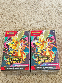 (2) Pokemon TCG Ascended Heroes Booster Bundle BRAND NEW FACTORY SEALED - Image 1