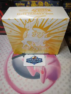 Pokemon S&S Brilliant Stars Pokemon Center Elite Trainer Box with Acrylic Case - Image 1