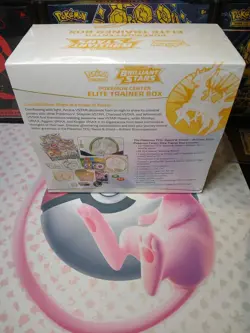 Pokemon S&S Brilliant Stars Pokemon Center Elite Trainer Box with Acrylic Case - Image 4