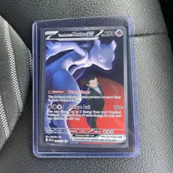 Pokemon Team Rocket's Mewtwo EX 231/182 Destined Rivals Special Rare Holo - Image 1