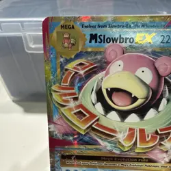 Pokemon - M Slowbro EX 27/108 - Mega XY Evolutions Ultra Rare Holo (2016) - Image 2
