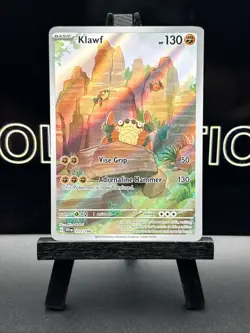 Klawf 217/198 IR Illustration Rare Holo Pokemon 2023 Scarlet & Violet NM - Image 2
