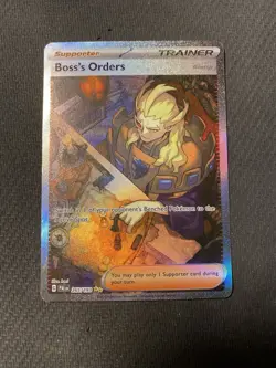 Pokemon Paldea Evolved Boss’s Orders Special Illustration Rare - Image 1