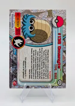 2000 Topps Pokemon Blue Logo: Omanyte Foil #138 - LP - Image 2