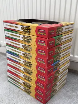 Pokemon Ascended Heroes Ex Box X9 Joblot Bundle Feraligatr, Emboar, Meganium - Image 4