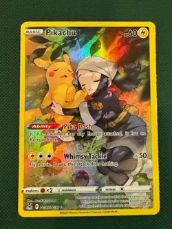 Pokemon TCG: Pikachu TG05/TG30 Lost Origin Trainer Gallery Full Art - Image 1