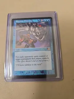 1999 MAGIC THE GATHERING ONSLAUGHT BLATANT THIEVERY CARD. - Image 1