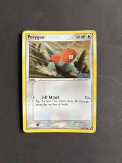 Pokemon TCG Porygon EX Unseen Forces 69/115 Reverse Holo Common 2005 Nintendo - Image 1