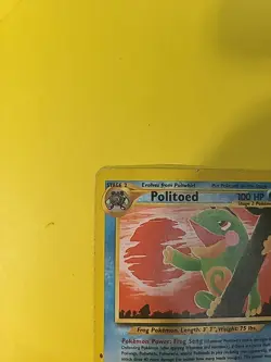 Pokemon Politoed Neo Discovery Unlimited 27/75 Rare MP Vintage WOTC - Image 2