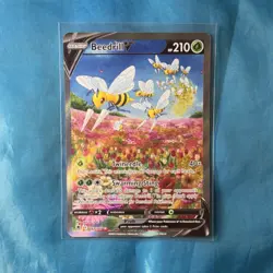 Pokemon Beedrill V Full Art Ultra Rare 161/189 Astral Radiance Holo 210 HP - Image 1