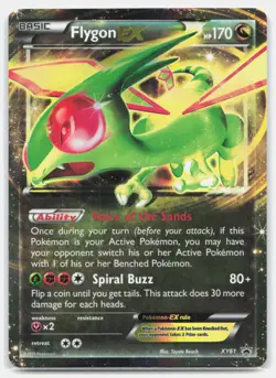 Flygon EX XY61 Holo Promo XY Promo Pokemon Lightly Played - Image 1