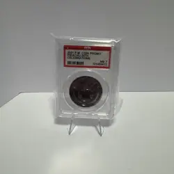 PSA 7 - 2021 Pokemon Celebrations PIKACHU 25th Coin Promo - Image 1