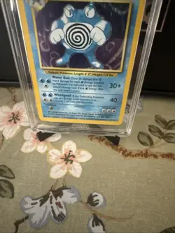 1999 pokemon game #13 POLIWRATH-HOLO TAG 8.5 - Image 3
