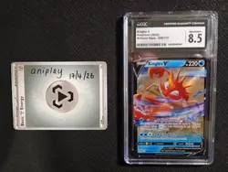 Kingler V 028/172 CGC 8.5 Pokemon TCG - Brilliant Stars - Image 1