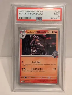 Team Rockets Houndoom 038/182 Destined Rivals Pokemon - Image 1