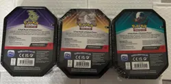 Pokemon Tyranitar Slaking Darkrai Triple Whammy Collectors Tin Set of 3 Sealed - Image 2