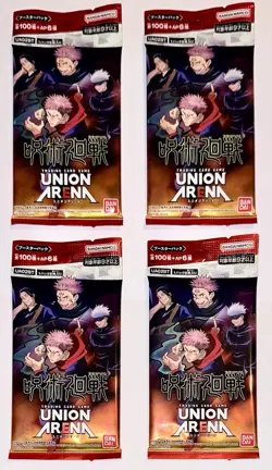 Bandai X4 Booster Union Arena - Jujutsu kaisen Japanese Factory Sealed 2023 - Image 1