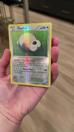 2016 Pokemon Generations Reverse Holo Snorlax #58/83 Rare Card - Image 2