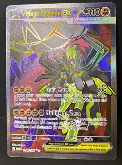 Mega Zygarde EX Pokemon TCG Card Holo 104/088 Perfect Order Full Art Rare NM - Image 1