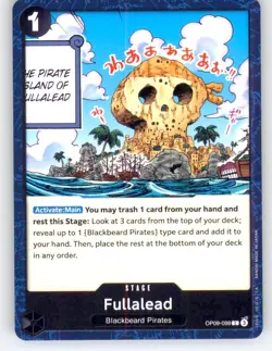 FULLALEAD OP09-099 EMPERORS IN THE NEW WORLD: 2ND ANNIVERSARY CARDS ONE PIECE NM - Image 2