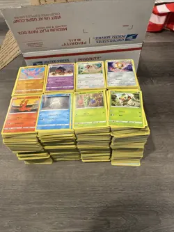 Pokemon Cards Over 3000 Sword And Shield Bulk Lot - Image 1