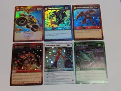 Lot of Bakugan Cards , Regular and Magnetic Cards - Image 3