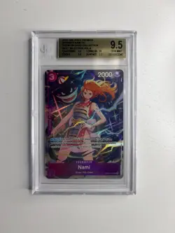 One Piece TCG OP09-070 Nami Gengar Promo AA Pre Card Selection Vol 4 BGS 9.5 - Image 1