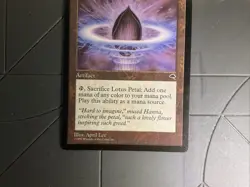 Magic the Gathering MTG Card: Lotus Petal Tempest - Estate Sale Find - Image 2