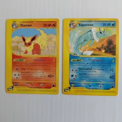 Pokemon TCG Skyridge Expedition Aquapolis set of 32 cards, includes rares - Image 1