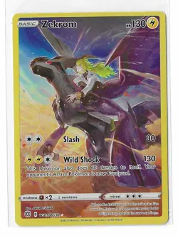 Zekrom TG05/TG30 Brilliant Stars Trainer Gallery Pokemon TCG Card NM - Image 1