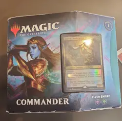 MtG Elven Empire Commander Deck Kaldheim new - Image 1