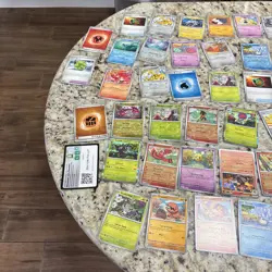 50 pokemon cards lot And Sealed Pack - Image 2