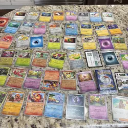 50 pokemon cards lot And Sealed Pack - Image 3