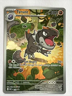 Tyrunt Perfect Order Black Star Promo Pokemon Card - Image 1