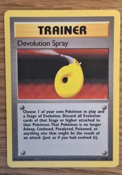 Pokemon card TCG Devolution Spray 72/102 Base Set Unlimited - Image 1